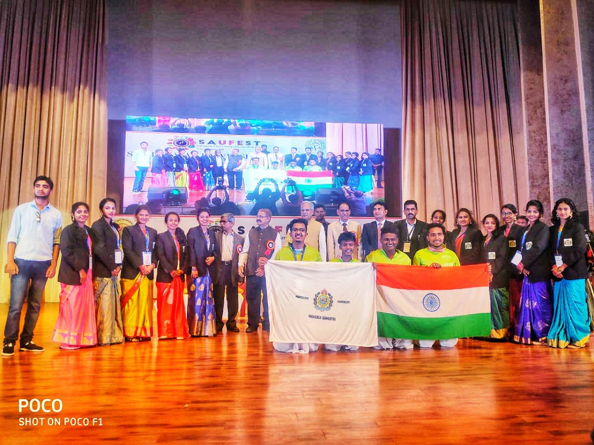 Govinda Dasa Cultural Team represents India in 12th SAUFEST-2019