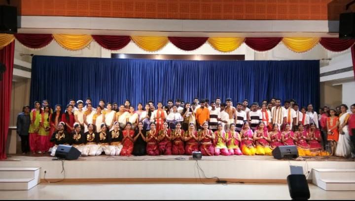 Cultural Programme at MRPL by GDC students for MRPL employees and families 2019-2020