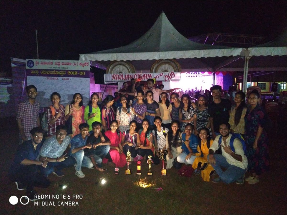 Winners at District Level Yuvajanothsava 2019-20