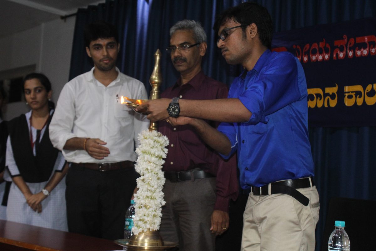 Inauguration of NSS activities for the year 2016-2017