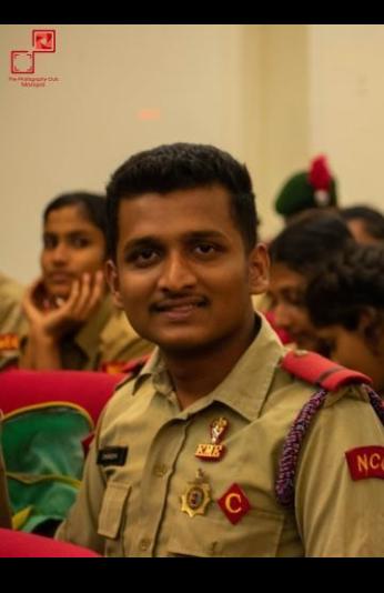 Chandan of II Sem BCA has been selected for Indian Navy-2020