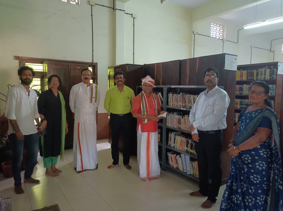 Books Donation to College Library by Karnataka Tulu Sahitya Academy (22-23)