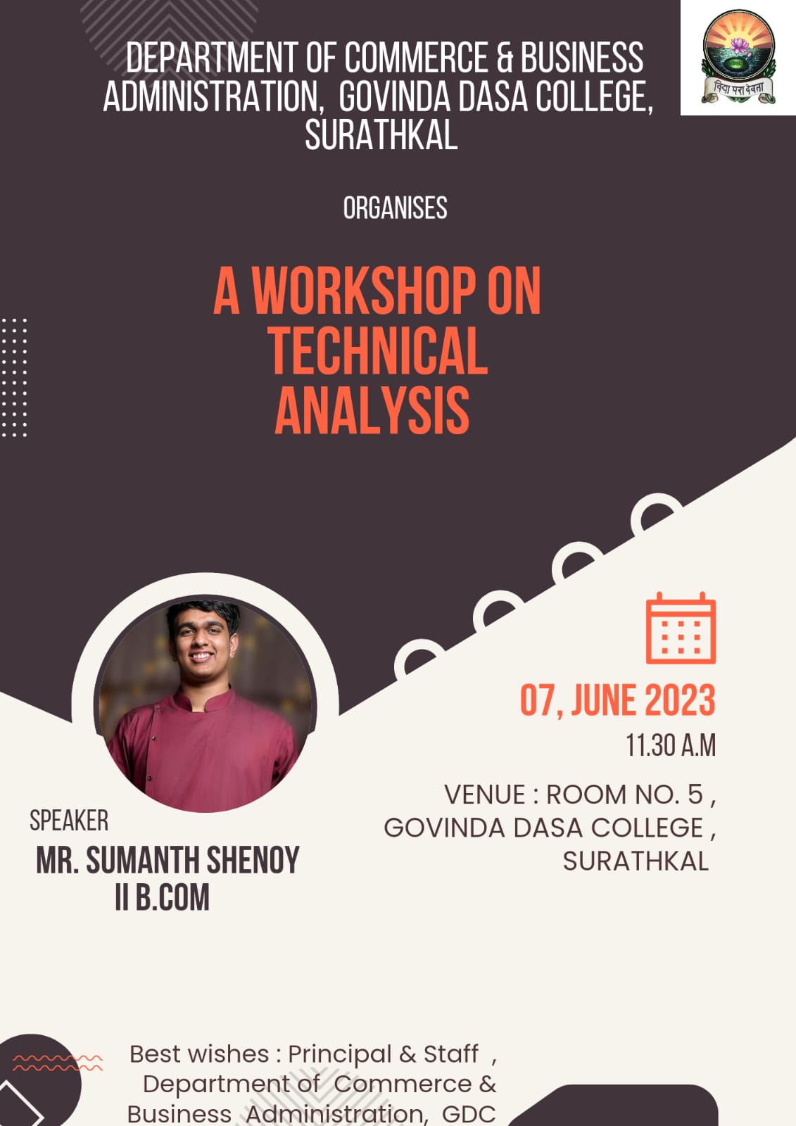 Workshop on Technical Analysis (07-06-2023)