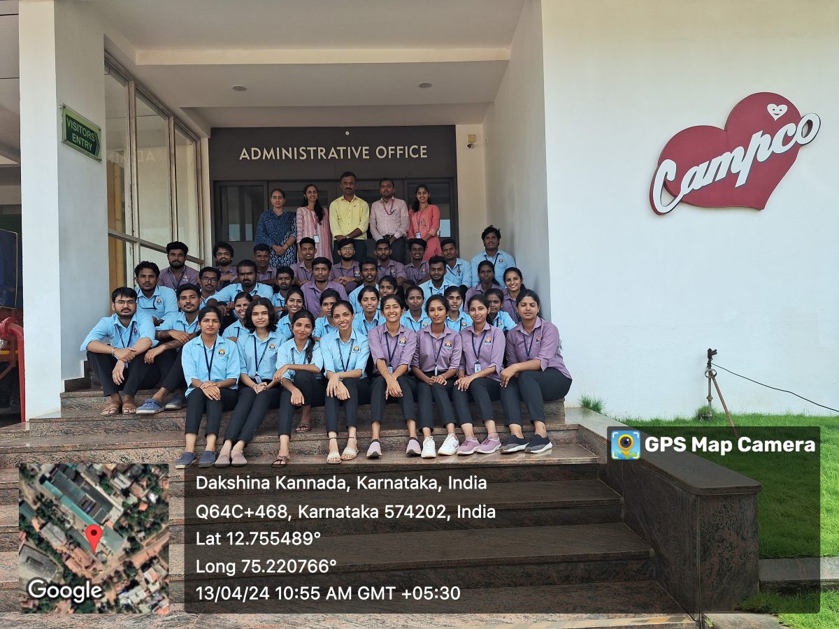 Industrial Visit to Campco (M.Sc. Chemistry)-2024