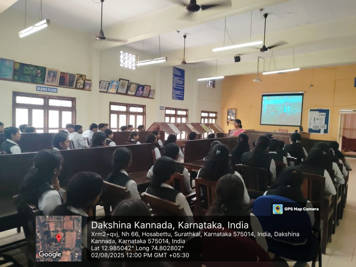 LIBRARY ORIENTATION PROGRAMME FOR UG STUDENTS 2025-26