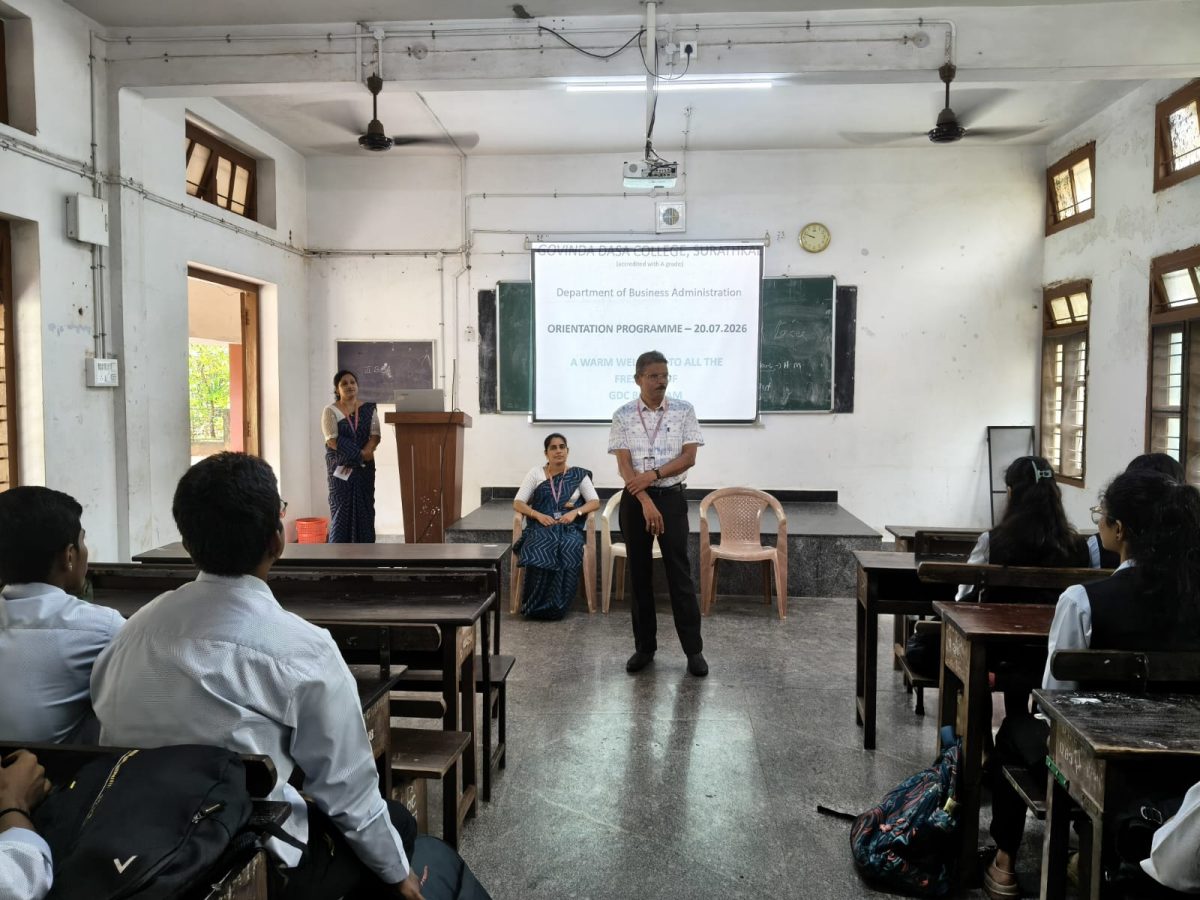 Welcoming the Future Managers: BBA Orientation Programme
